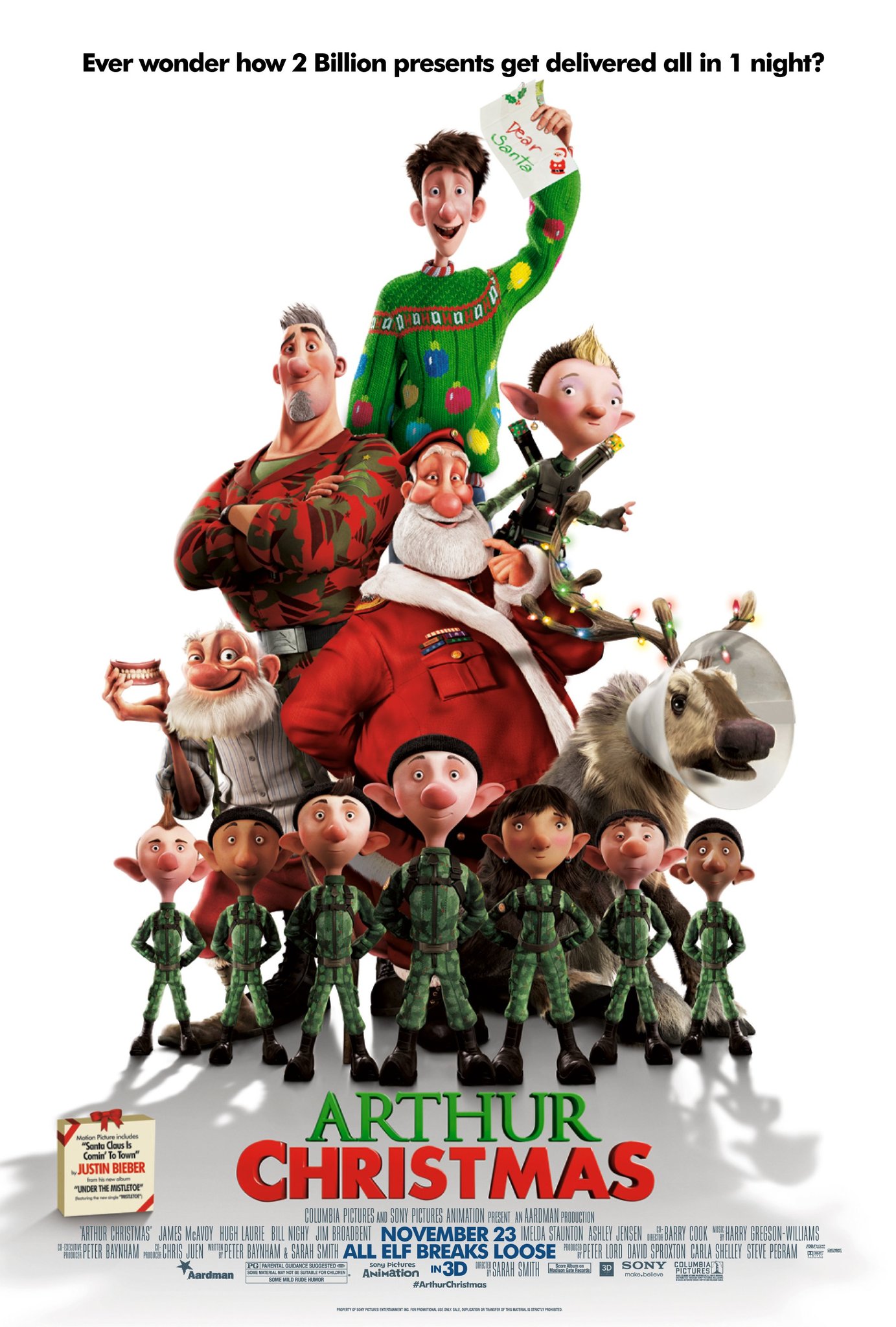 Arthur Christmas (2011) movie poster download