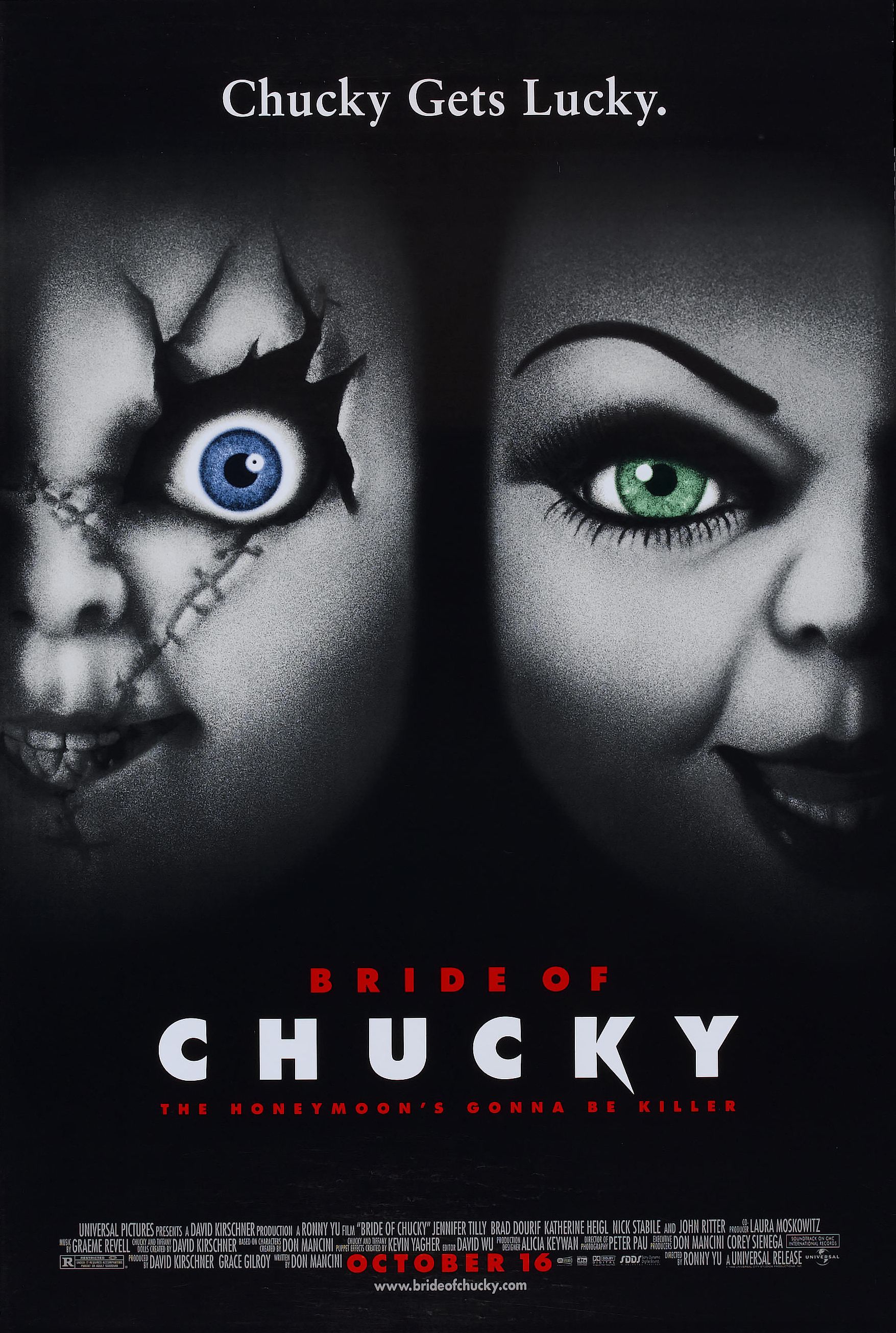 Bride of Chucky (1998) movie poster download