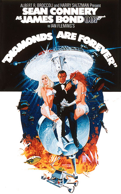 Diamonds Are Forever (1971) movie poster download