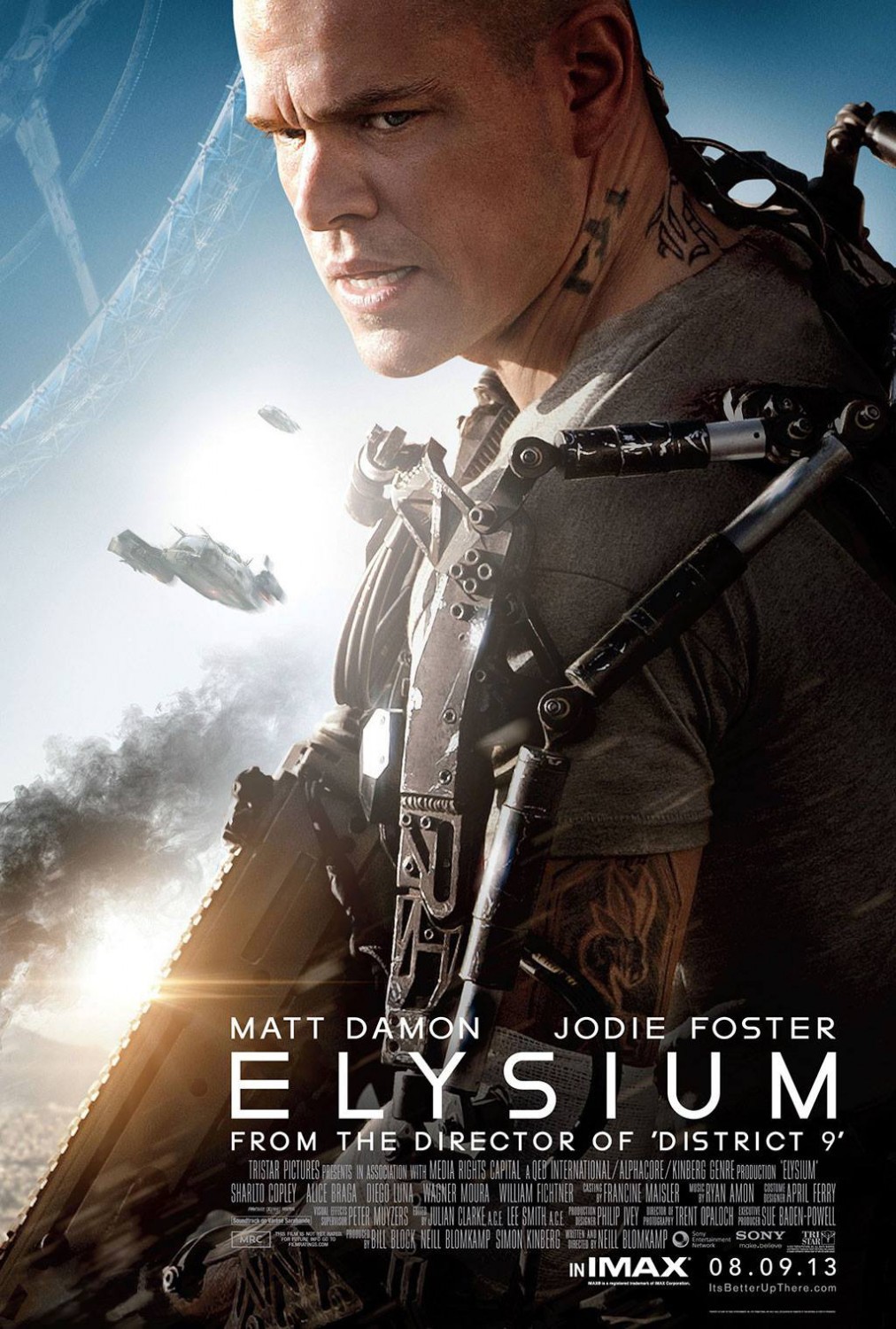 Elysium (2013) movie poster download