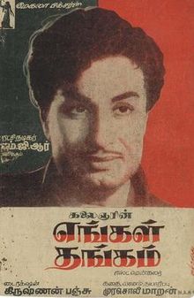 Engal Thangam (1970) movie poster download