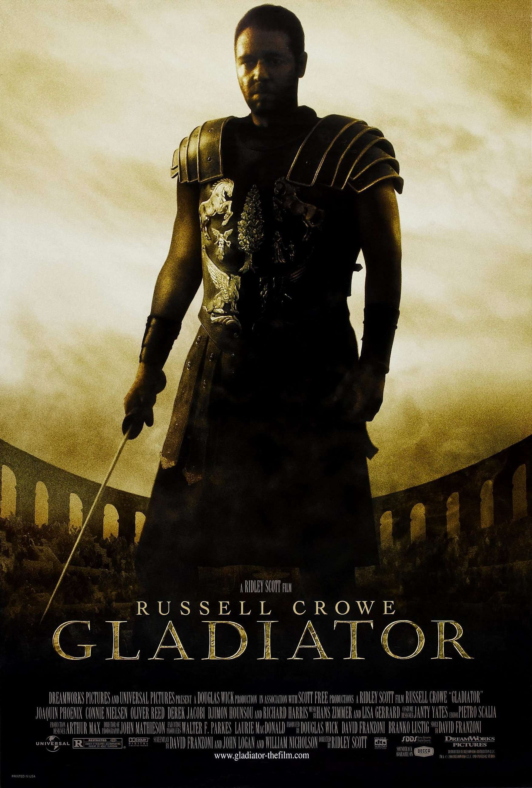 Gladiator (2000) movie poster download