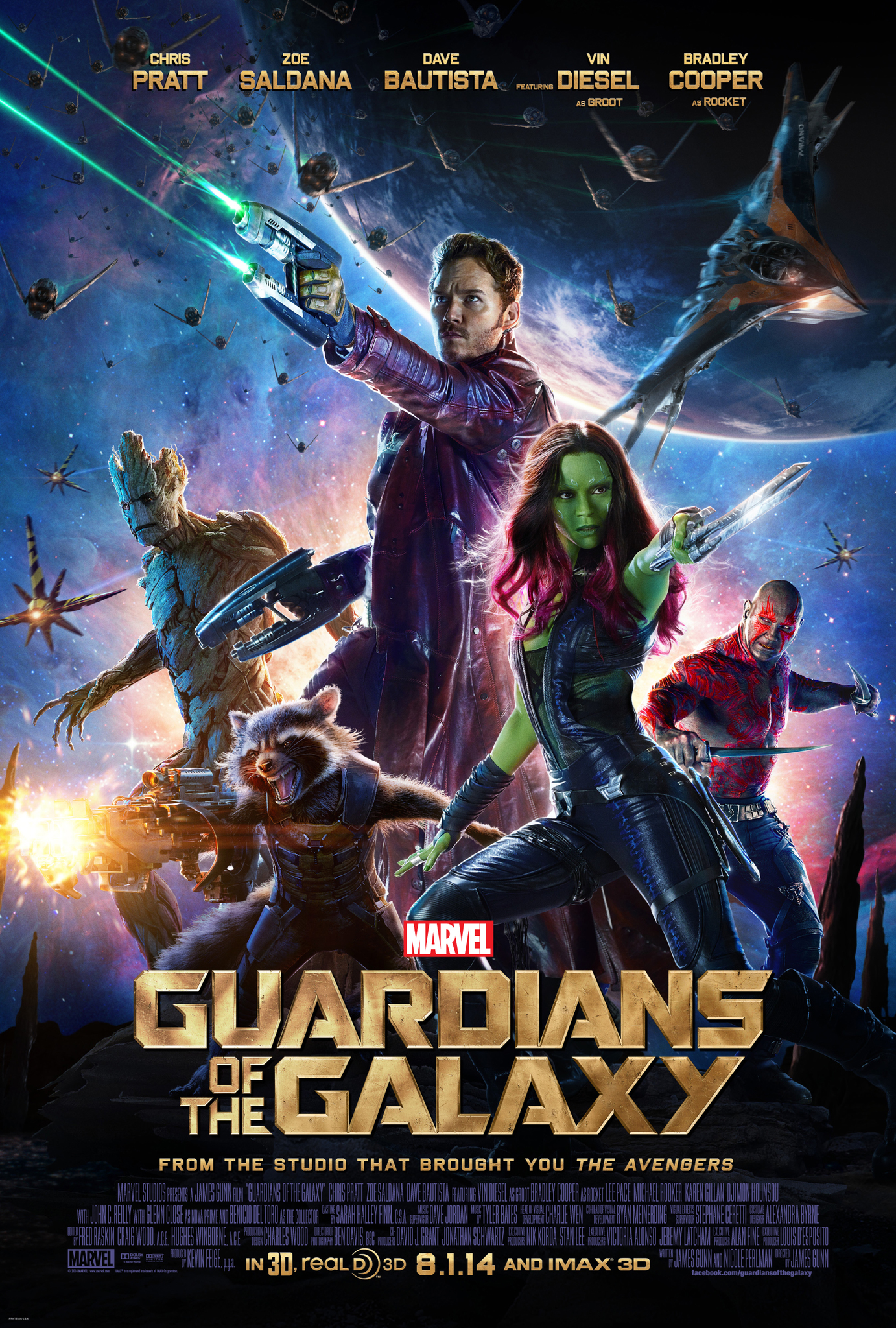 Guardians of the Galaxy (2014) movie poster download