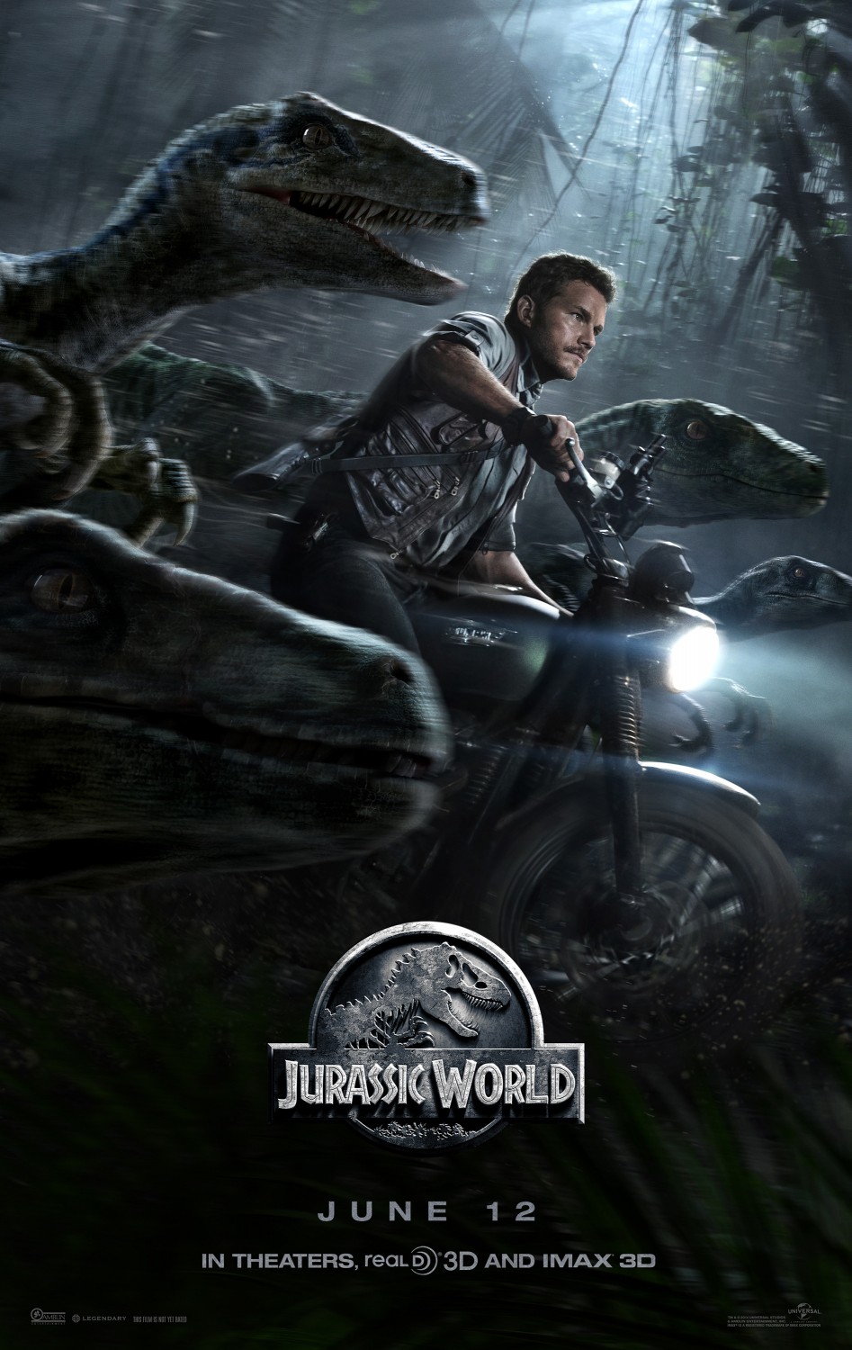 Jurassic World (2015) movie poster download