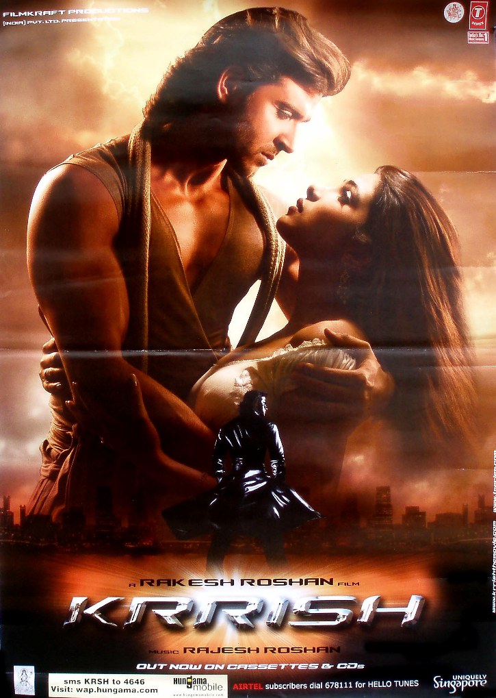 Krrish (2006) movie poster download