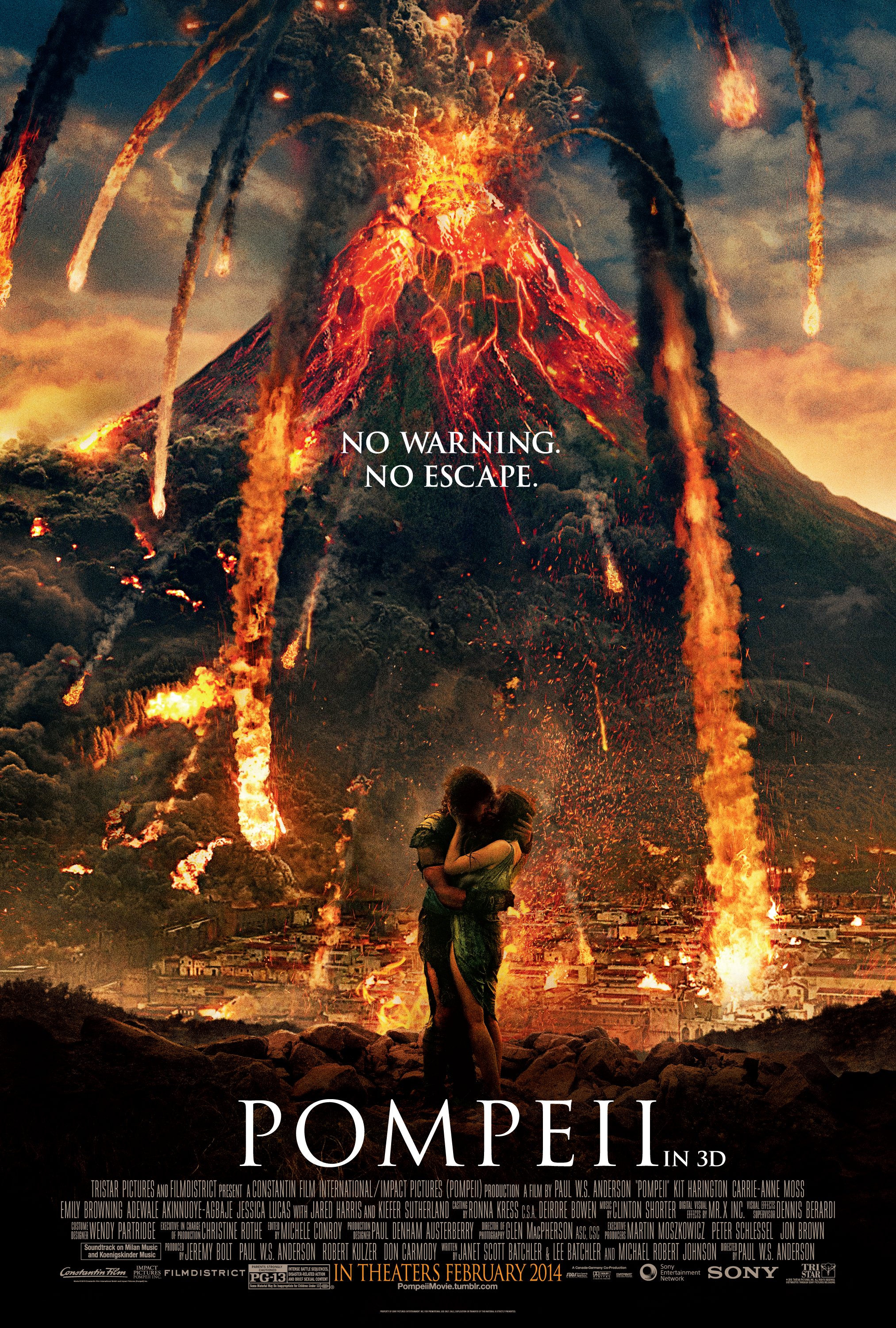 Pompeii (2014) movie poster download