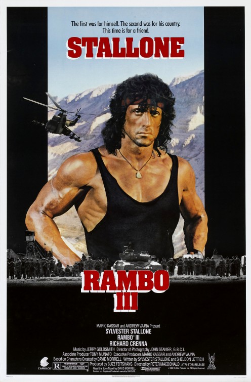 Rambo 3 movie poster download