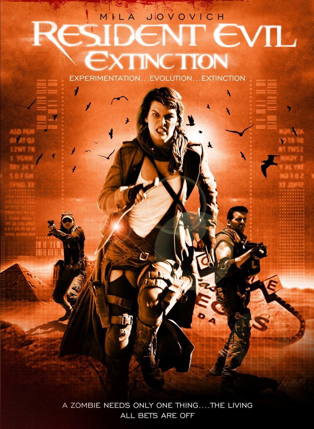 Resident Evil Extinction (2007) movie poster download