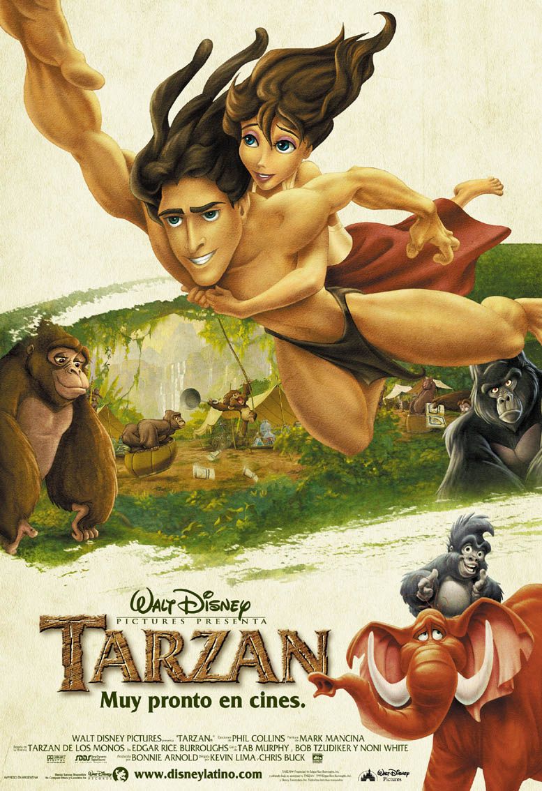 Tarzan (1999) movie poster download