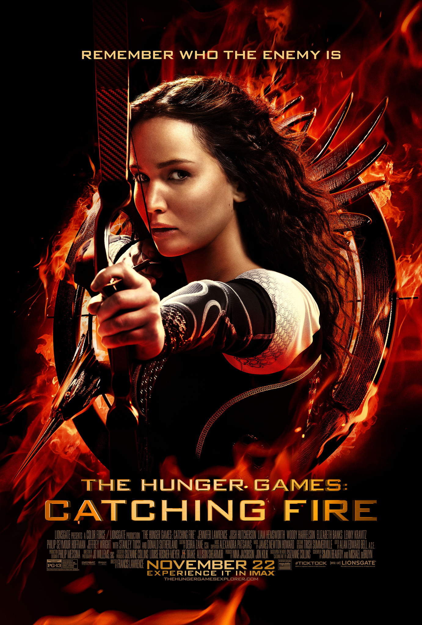 The Hunger Games Catching Fire (2013) movie poster download