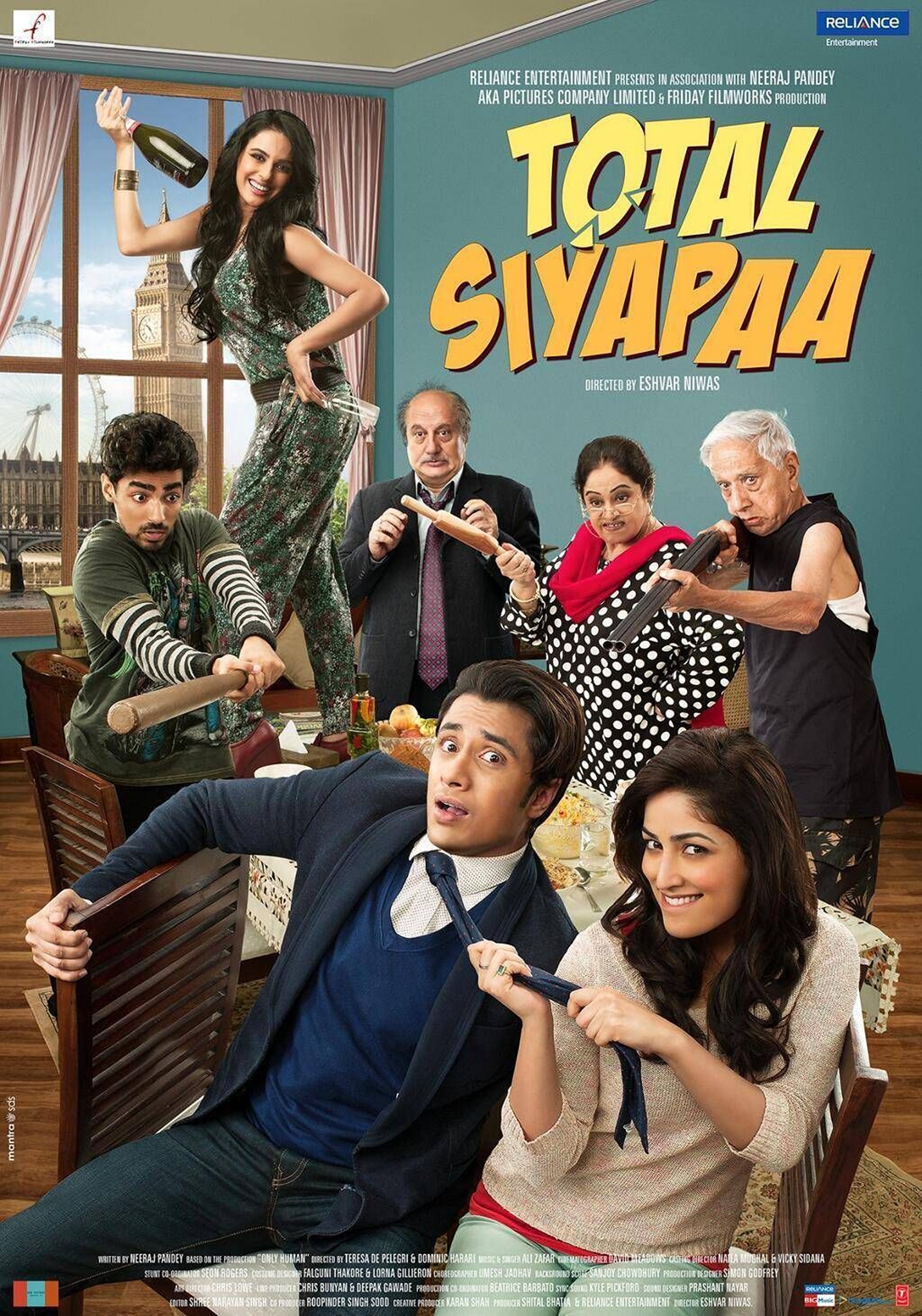 Total Siyapaa (2014) movie poster download